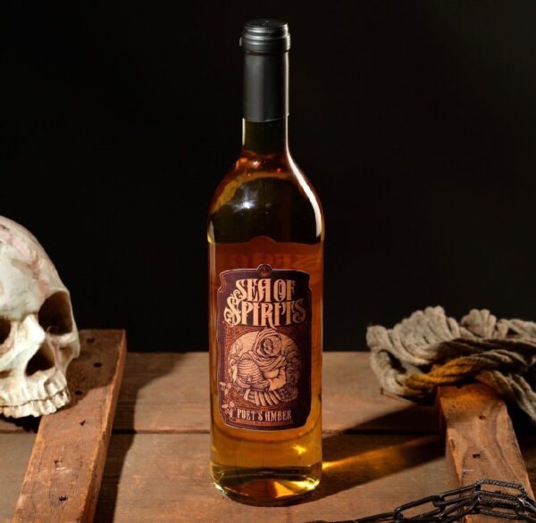 SEA OF SPIRITS - Poet’s Amber - Half Dry Mead 500ml